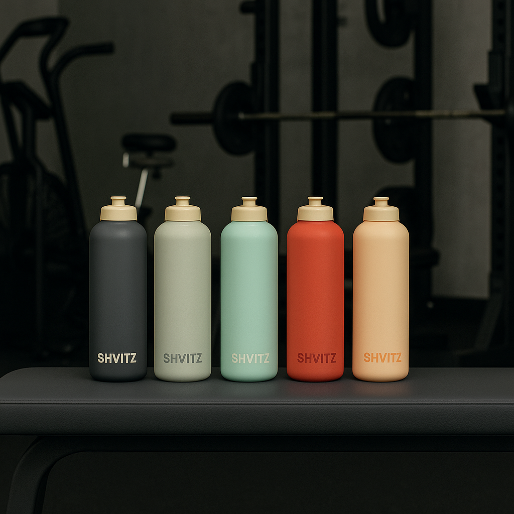 SHVITZ 24oz Sports Water Bottle